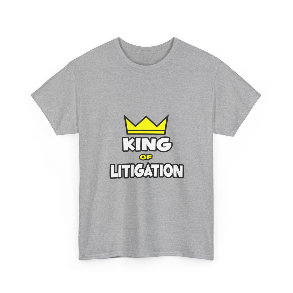 King of Litigation - Unisex Heavy Cotton Tee