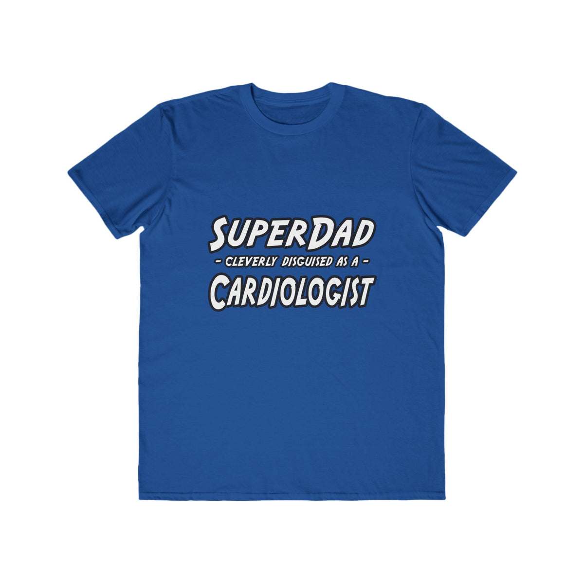 SuperDad...Cardiologist - Men's Lightweight Fashion Tee