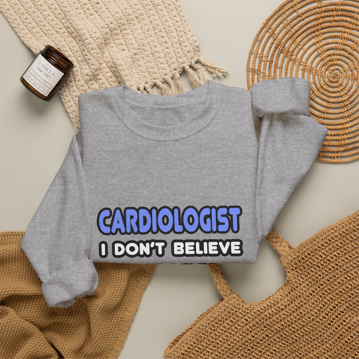 Miracles and Cardiologists - Unisex Heavy Blend™ Crewneck Sweatshirt