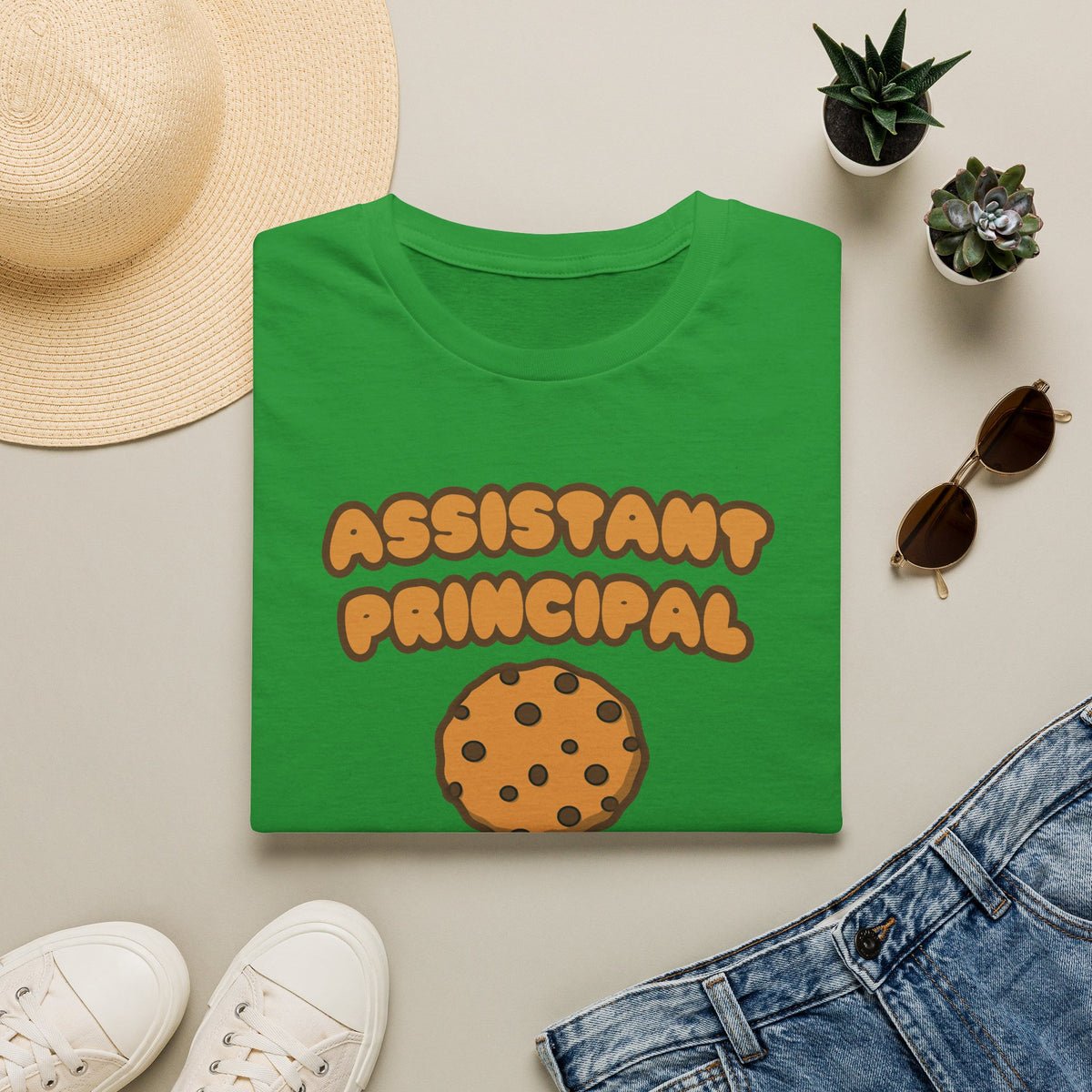 Assistant Principal  .. Will Work for Cookies - Unisex Softstyle T-Shirt