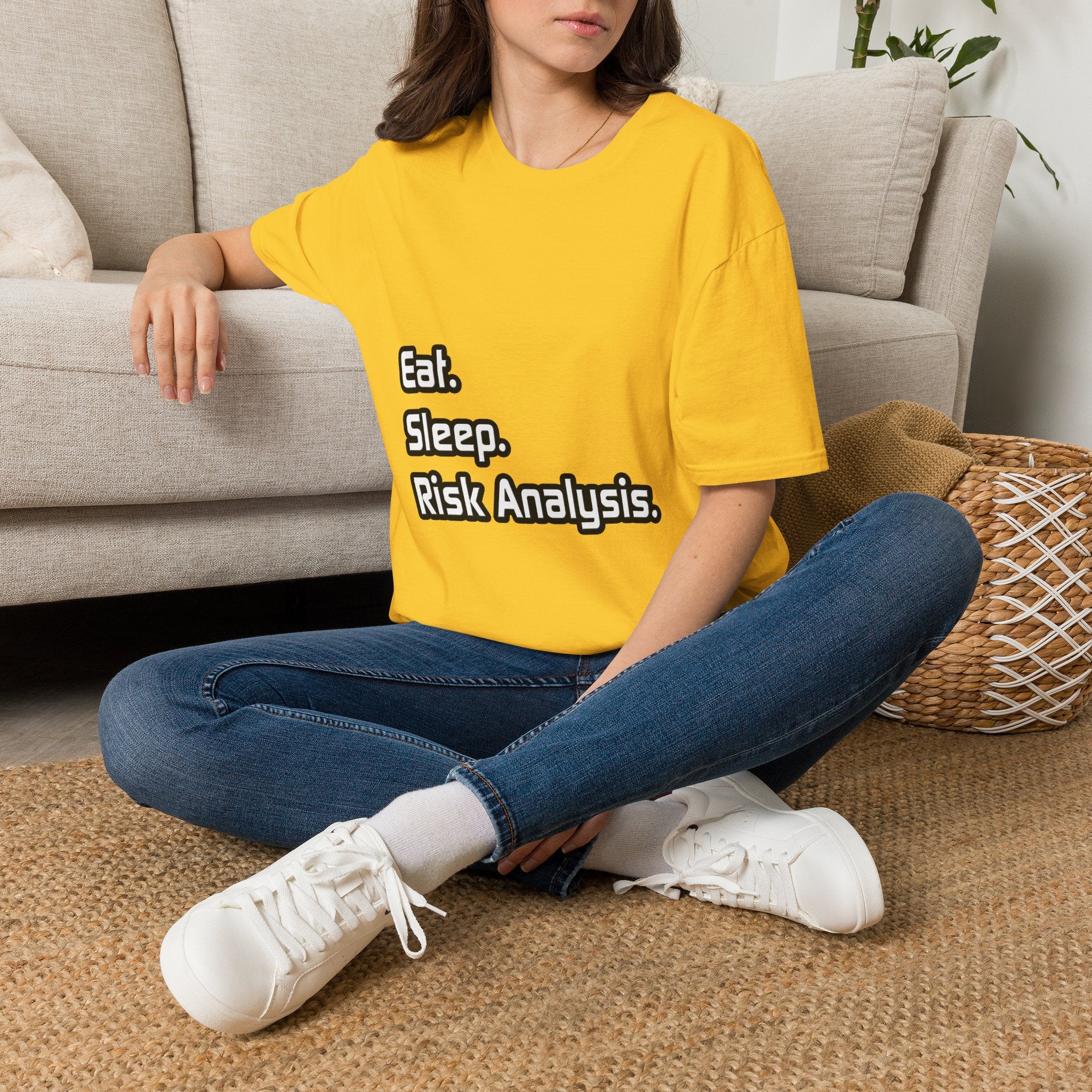 Eat. Sleep. Risk Analysis - Unisex Softstyle T-Shirt