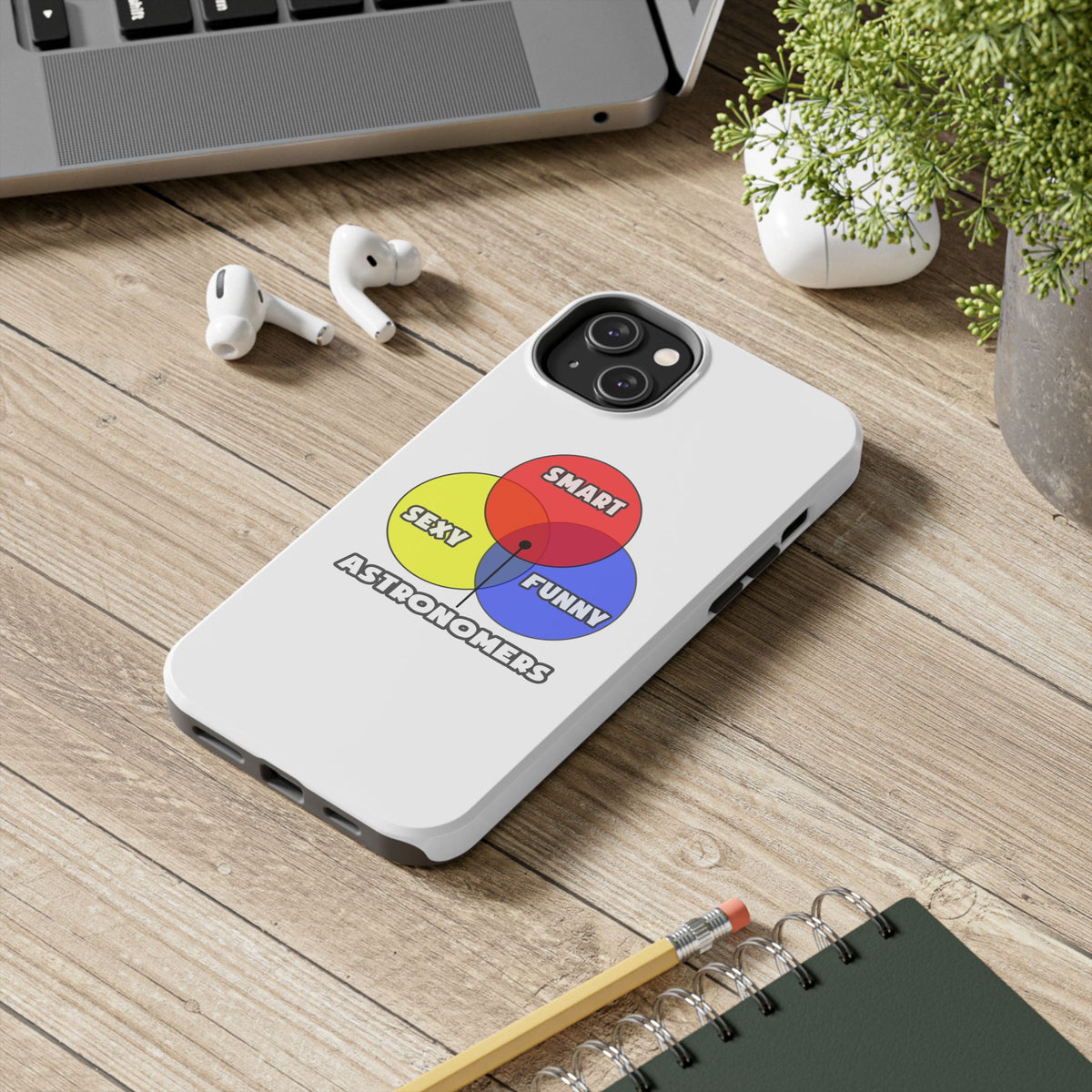 Venn Diagram .. Astronomers - Tough Phone Cases