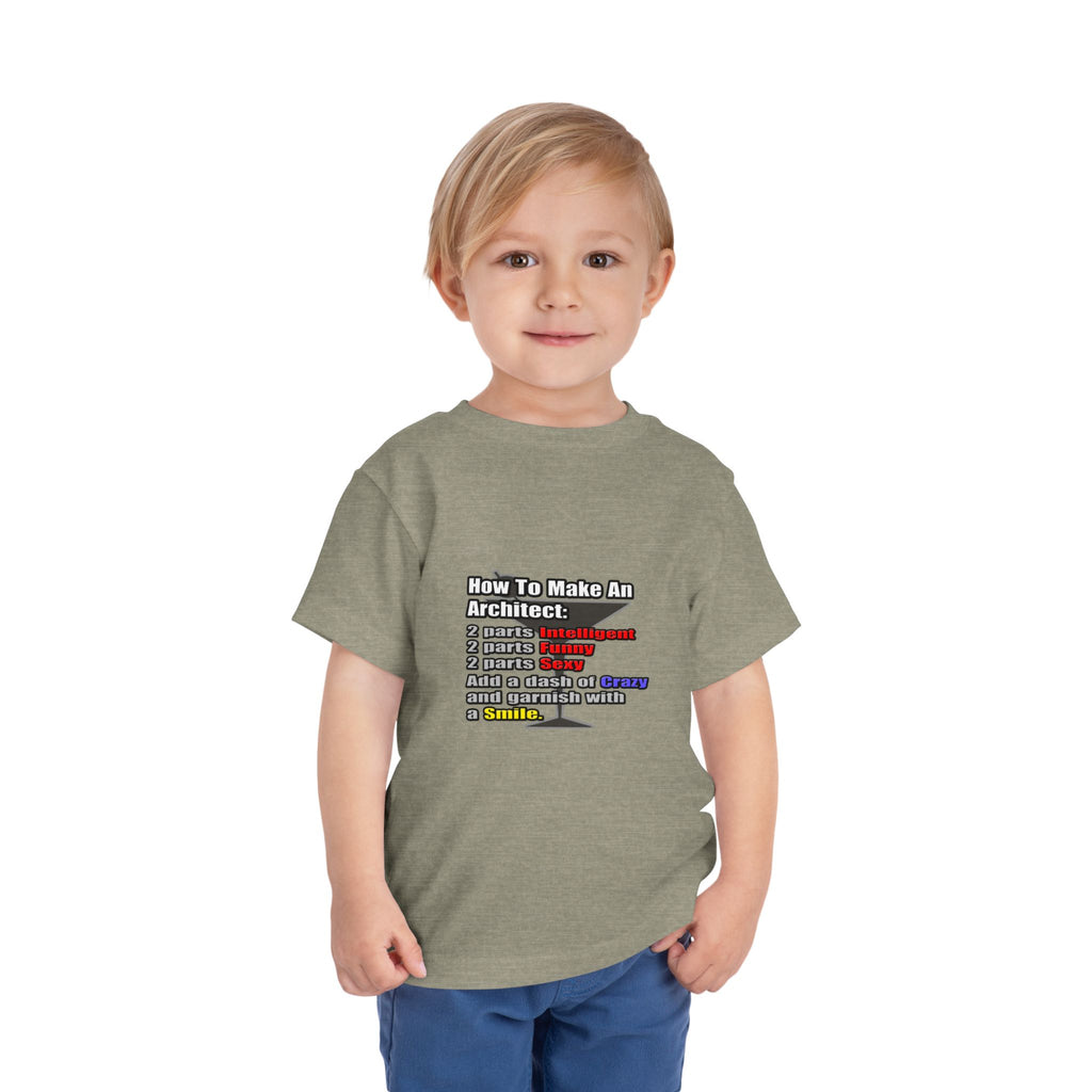 How To Make an Architect - Toddler Short Sleeve Tee