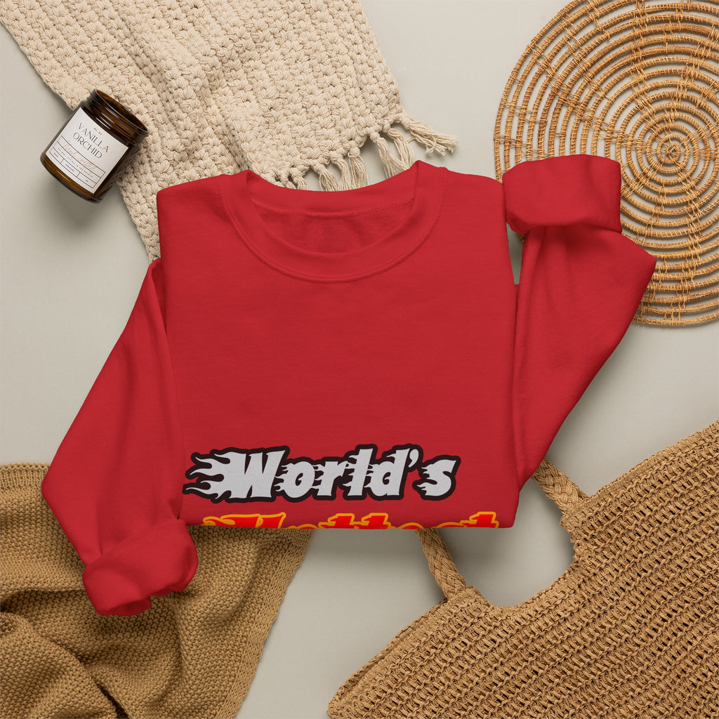 World's Hottest Teacher - Unisex Heavy Blend™ Crewneck Sweatshirt