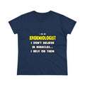Miracles and Epidemiologists ... Funny - Women's Midweight Cotton Tee