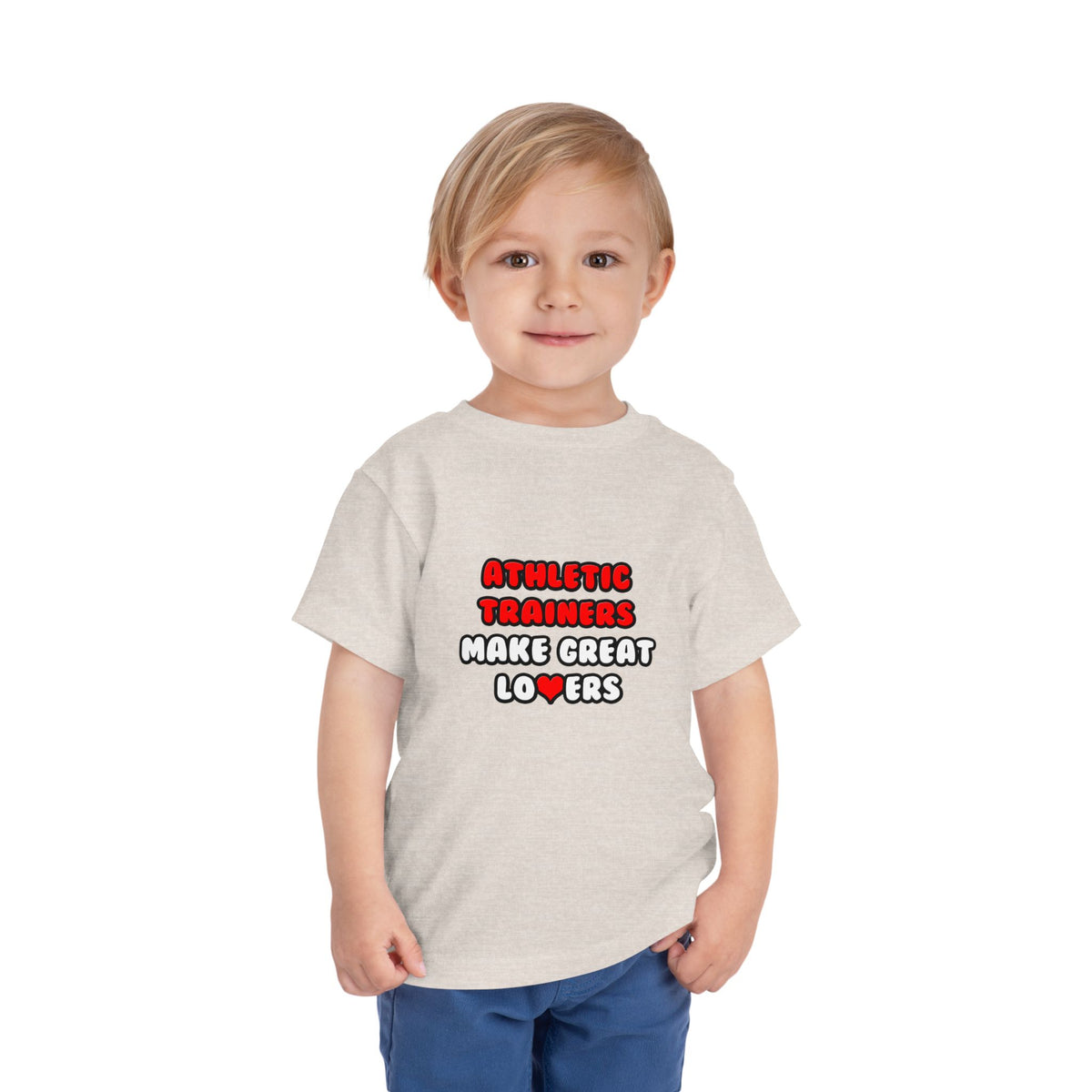 Athletic Trainers Make Great Lovers - Toddler Short Sleeve Tee