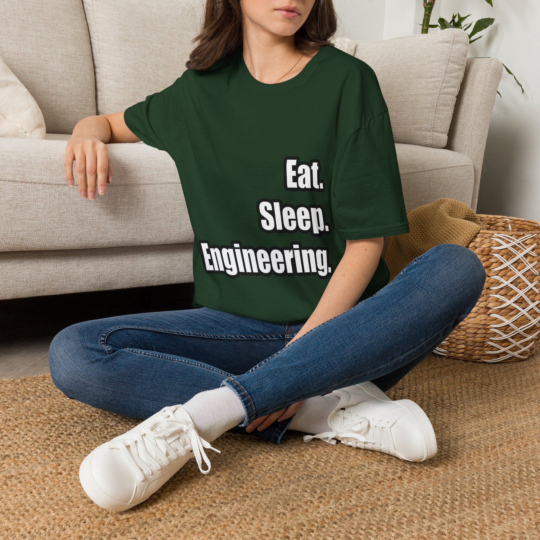 Eat. Sleep. Engineering - Unisex Softstyle T-Shirt