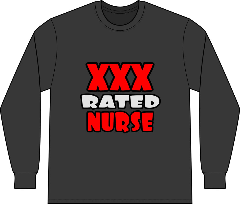 XXX Rated Nurse - Unisex Long Sleeve T-Shirt