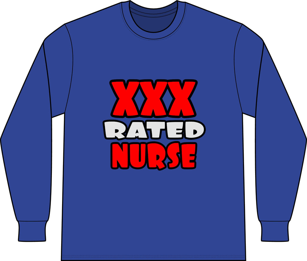 XXX Rated Nurse - Unisex Long Sleeve T-Shirt