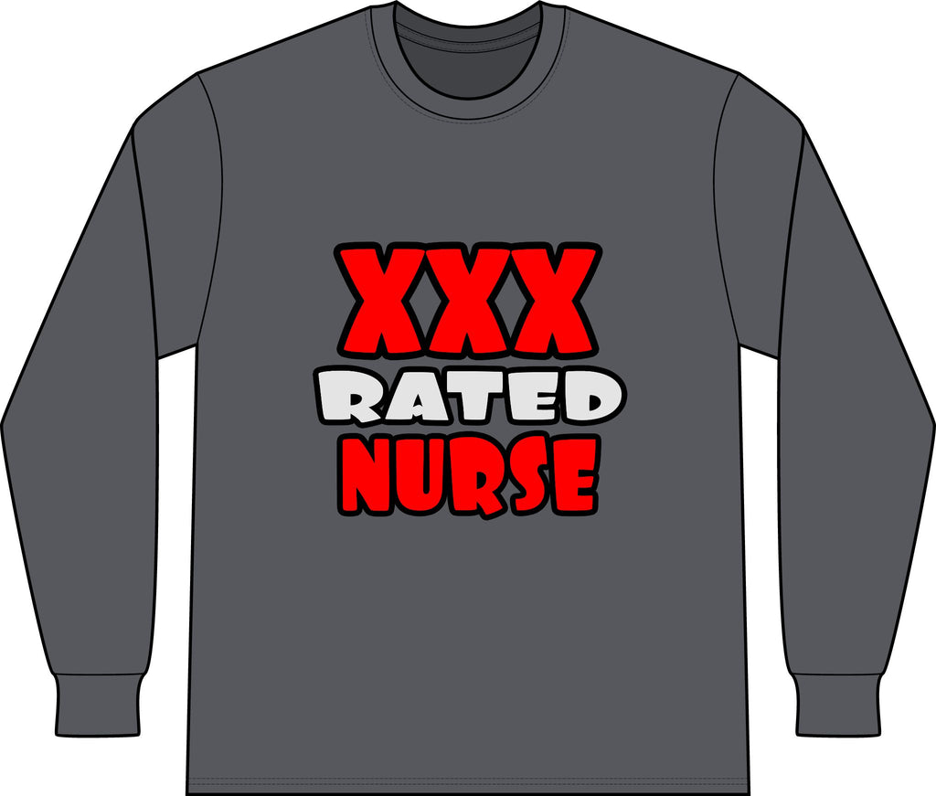 XXX Rated Nurse - Unisex Long Sleeve T-Shirt