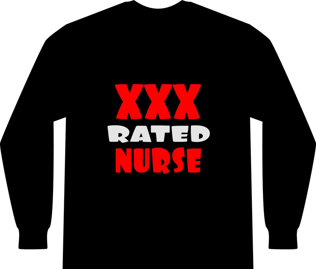 XXX Rated Nurse - Unisex Long Sleeve T-Shirt