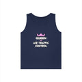 Queen of Air Traffic Control - Unisex Heavy Cotton Tank Top