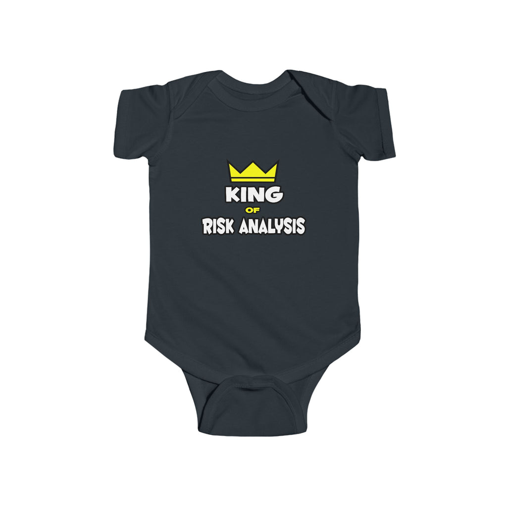 King of Risk Analysis - Infant Fine Jersey Bodysuit