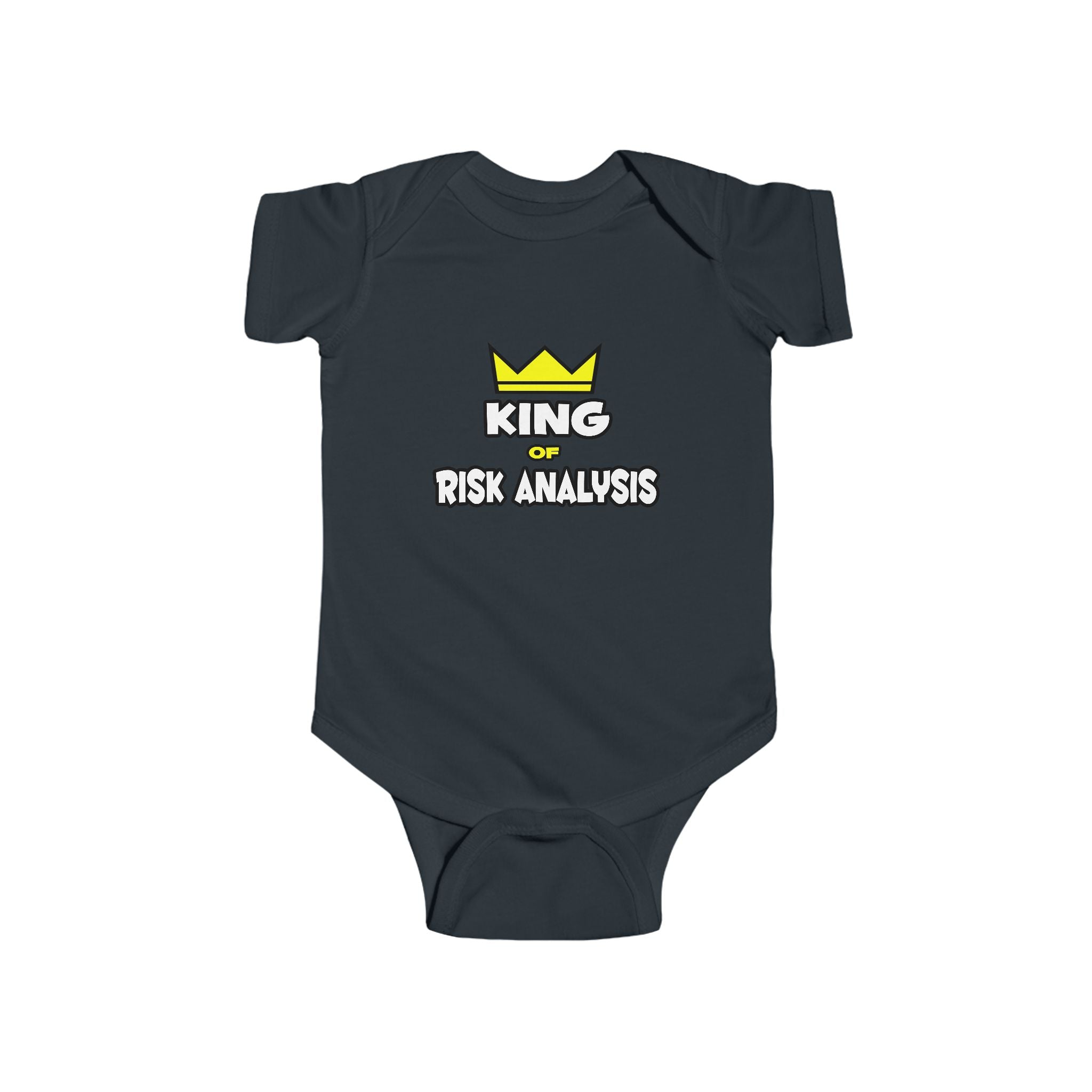 King of Risk Analysis - Infant Fine Jersey Bodysuit