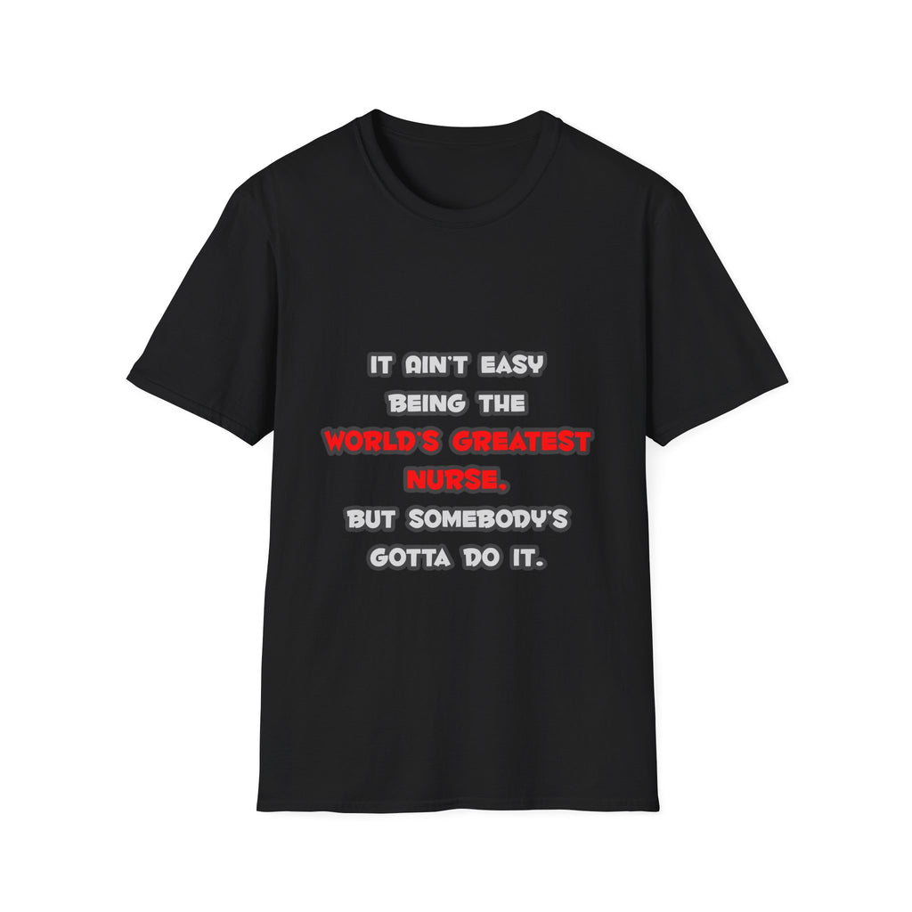 World's Greatest Nurse Joke - Unisex Softstyle T-Shirt