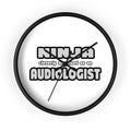 Ninja Cleverly Disguised As An Audiologist - Wall Clock