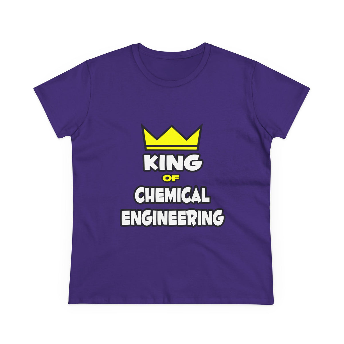 King of Chemical Engineering (2) - Women's Midweight Cotton Tee
