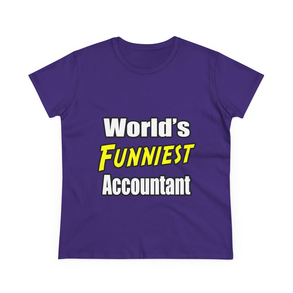 World's Funniest Accountant - Women's Midweight Cotton Tee