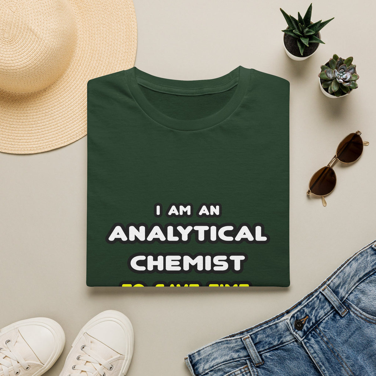 Funny Analytical Chemist T Shirts - Unisex Softstyle T-Shirt