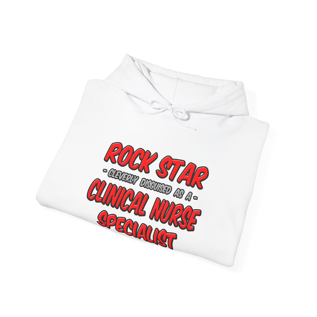 Rock Star .. Clinical Nurse Specialist - Unisex Heavy Blend™ Hooded Sweatshirt