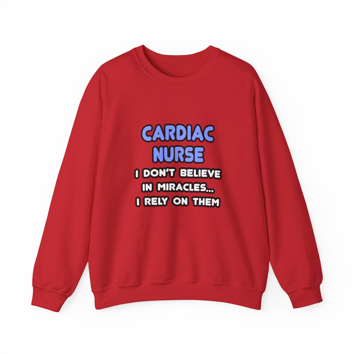 Miracles and Cardiac Nurses - Unisex Heavy Blend™ Crewneck Sweatshirt