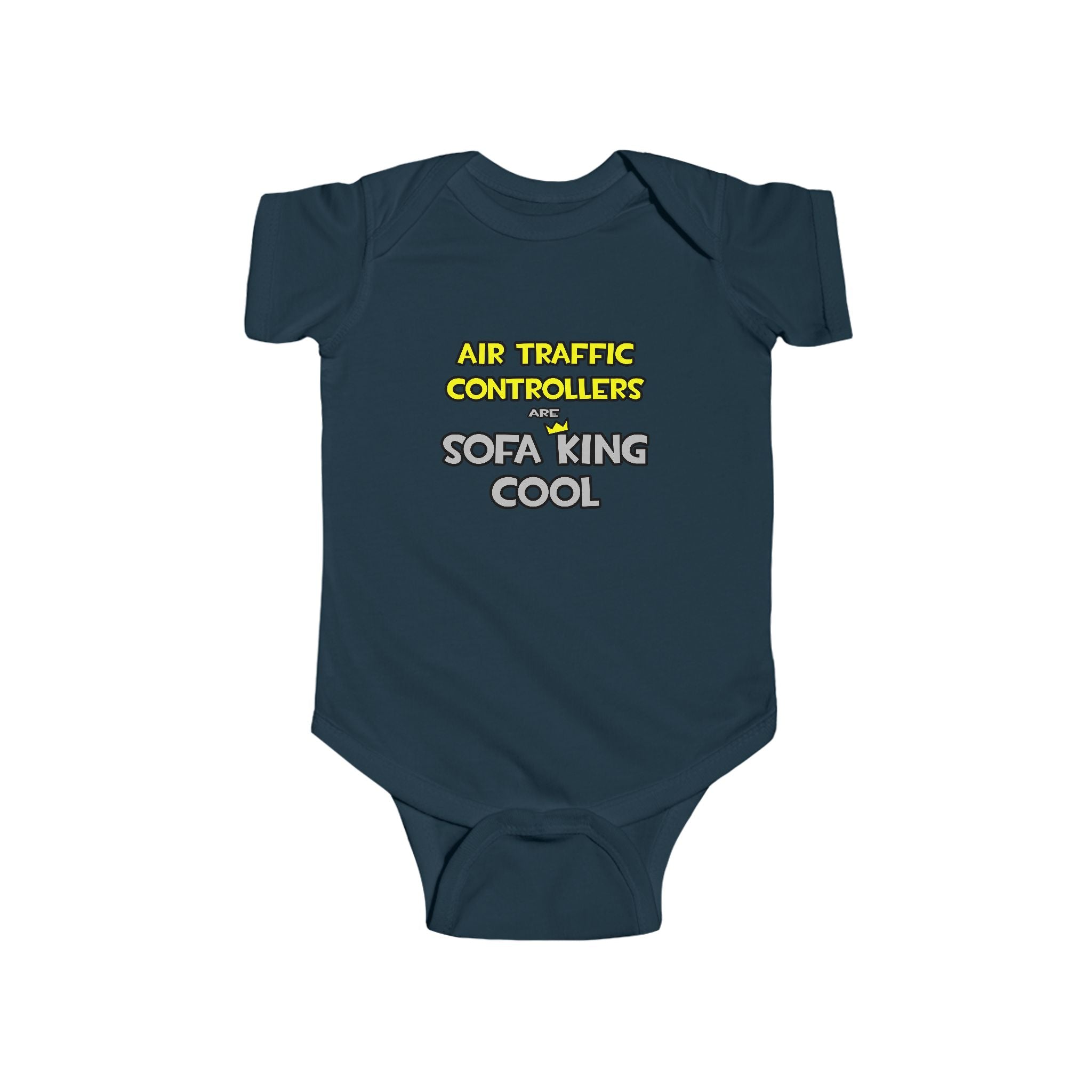 Air Traffic Controllers Are Sofa King Cool - Infant Fine Jersey Bodysuit