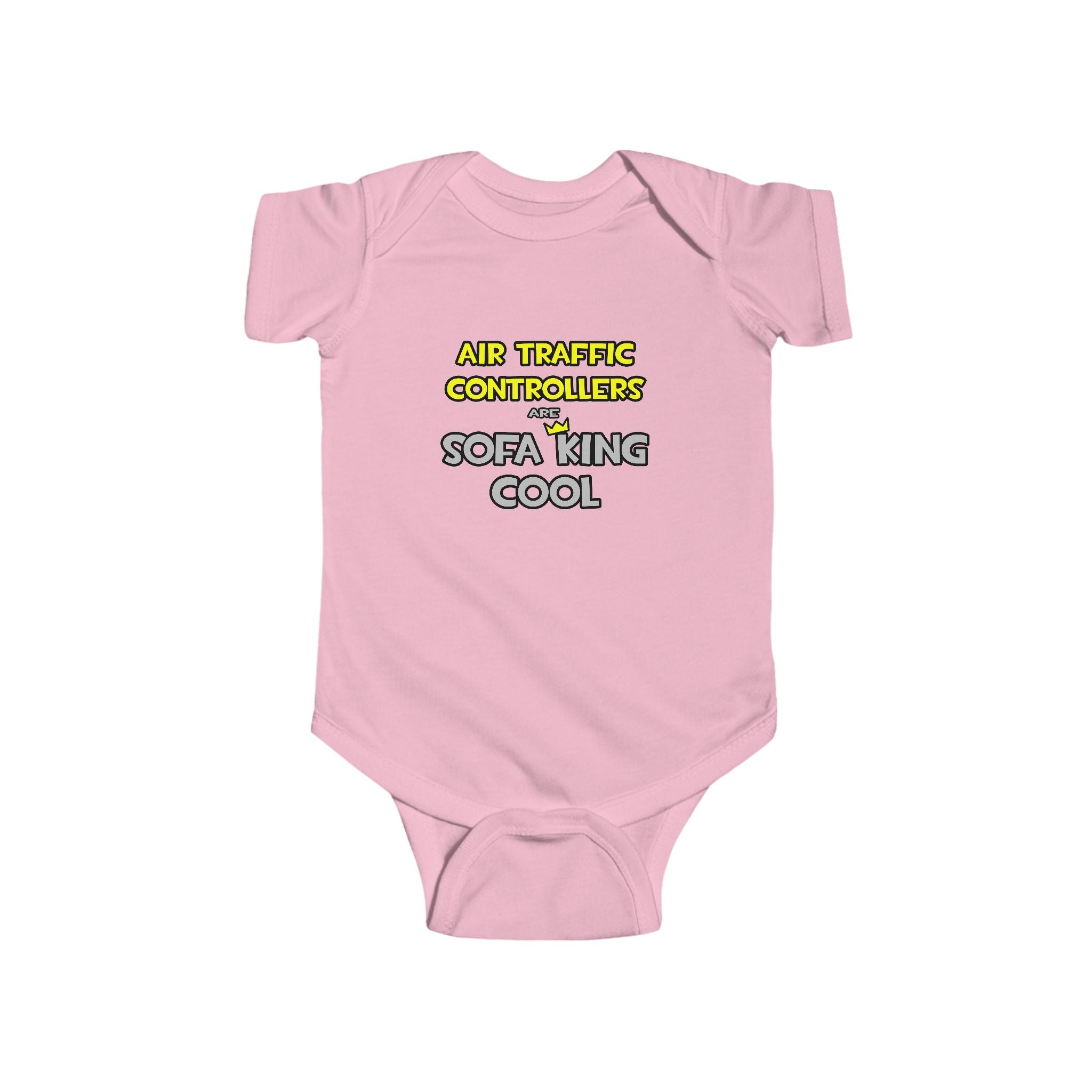 Air Traffic Controllers Are Sofa King Cool - Infant Fine Jersey Bodysuit
