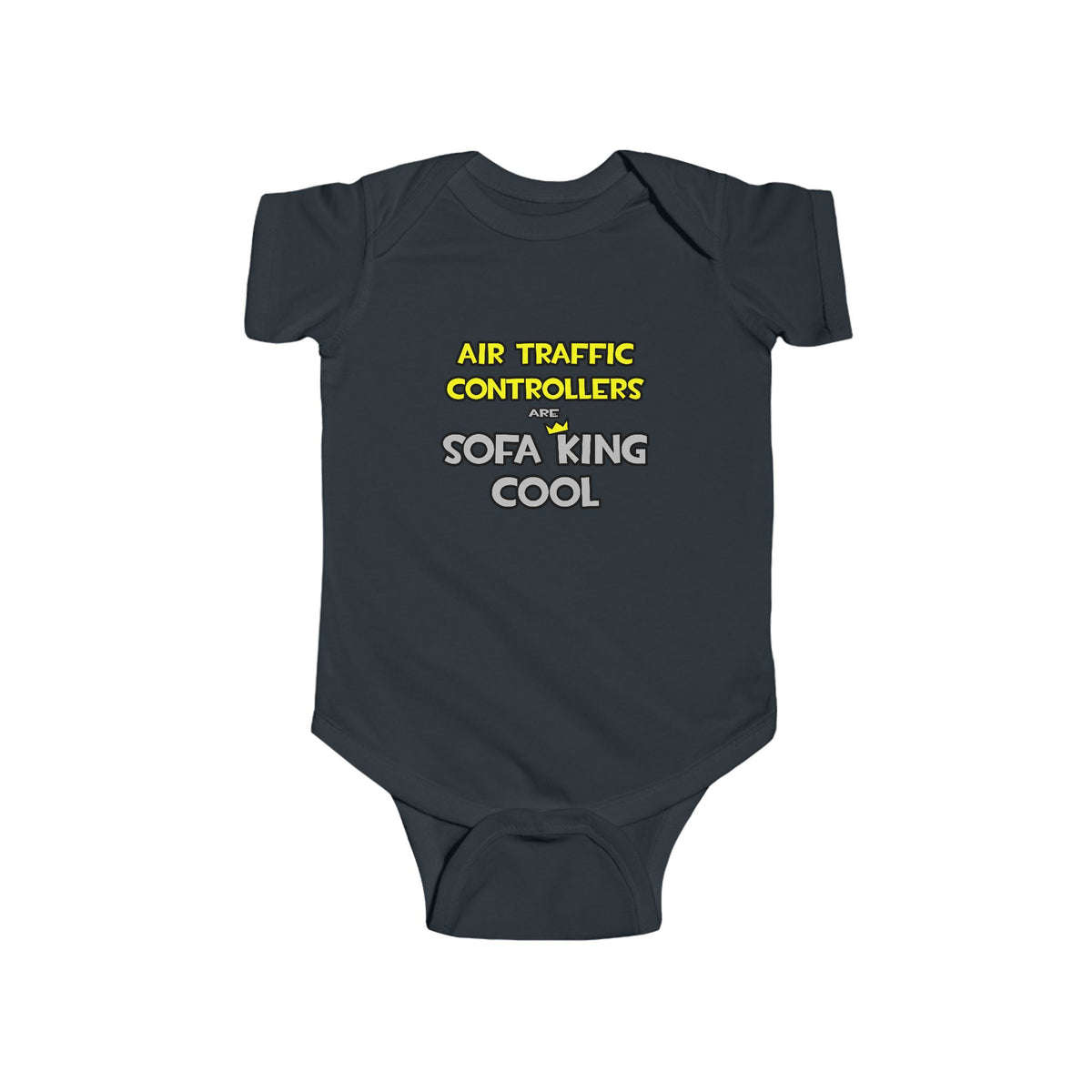 Air Traffic Controllers Are Sofa King Cool - Infant Fine Jersey Bodysuit