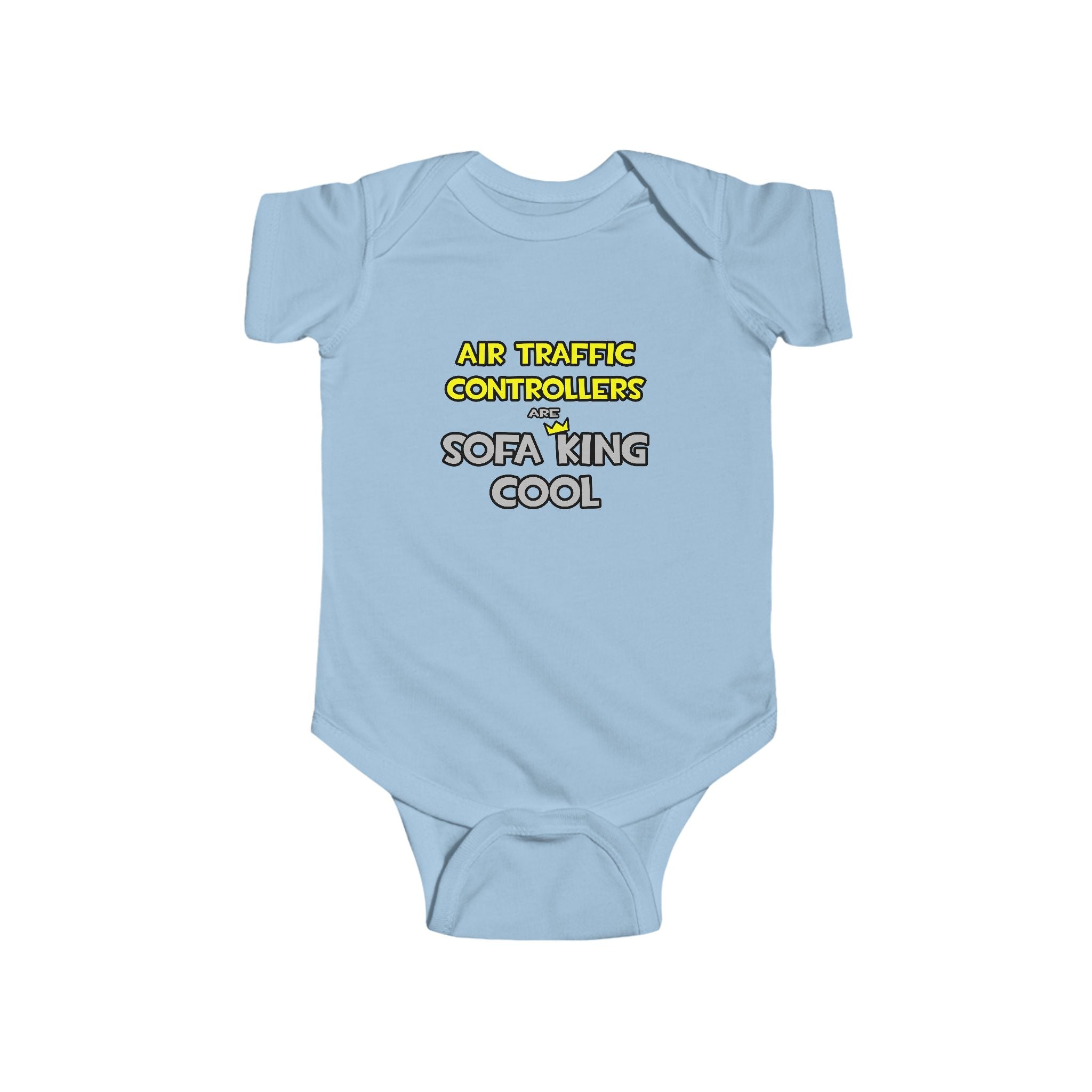 Air Traffic Controllers Are Sofa King Cool - Infant Fine Jersey Bodysuit