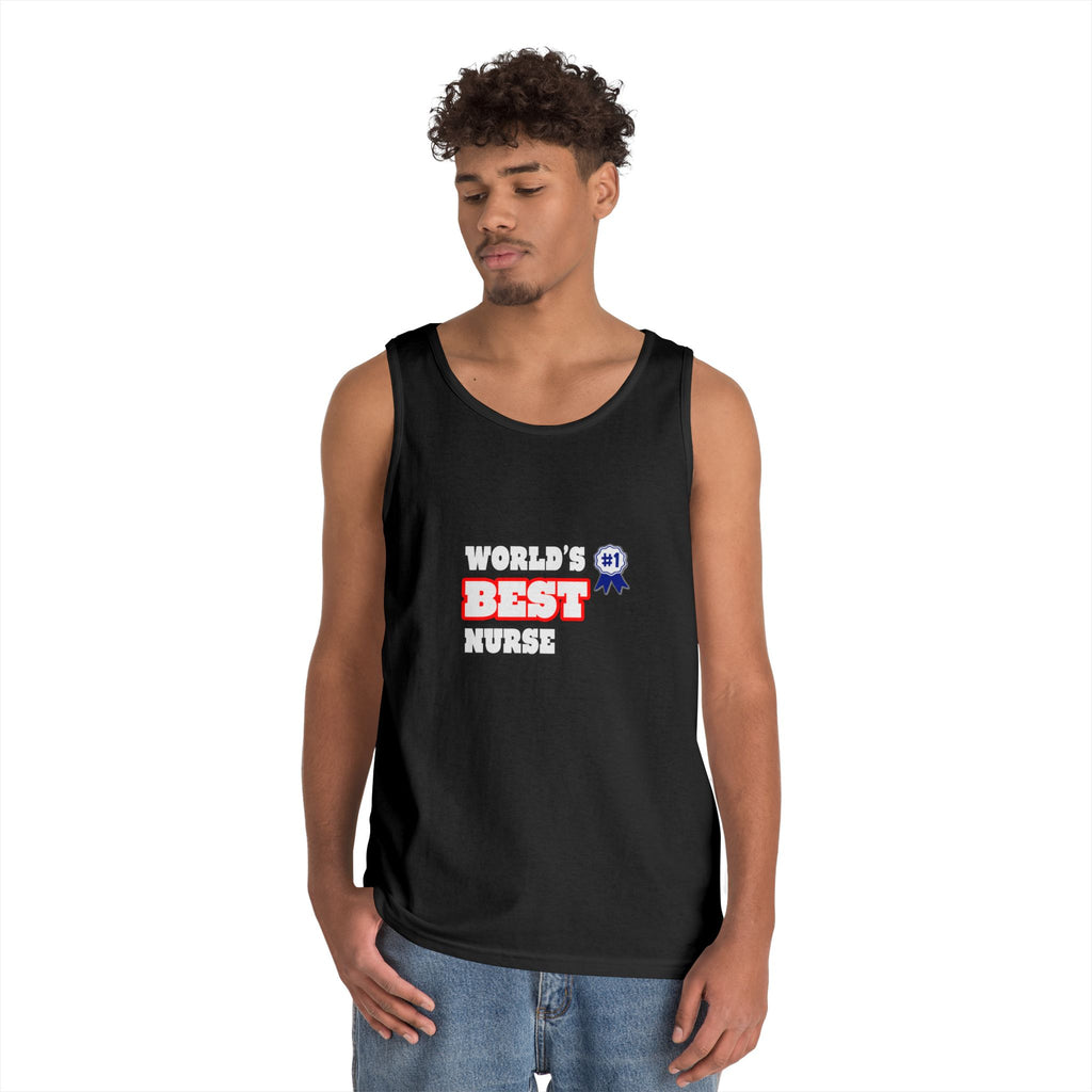 World's Best Nurse - Unisex Heavy Cotton Tank Top