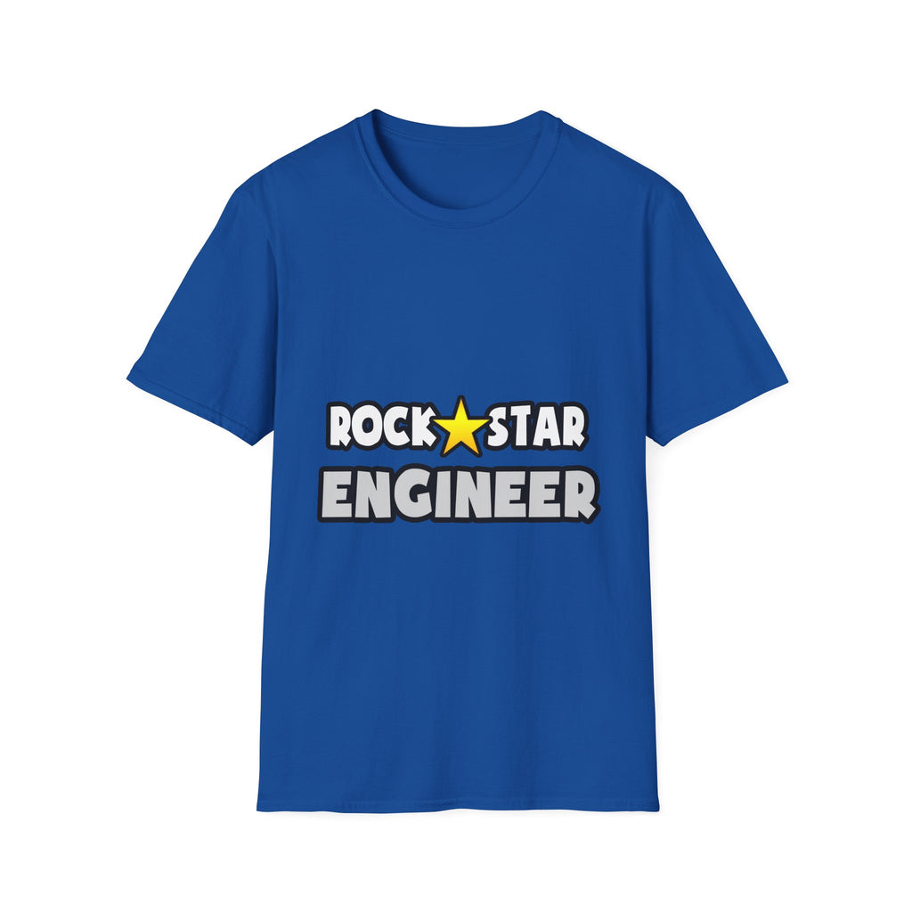 Rock Star Engineer (2) - Unisex Softstyle T-Shirt