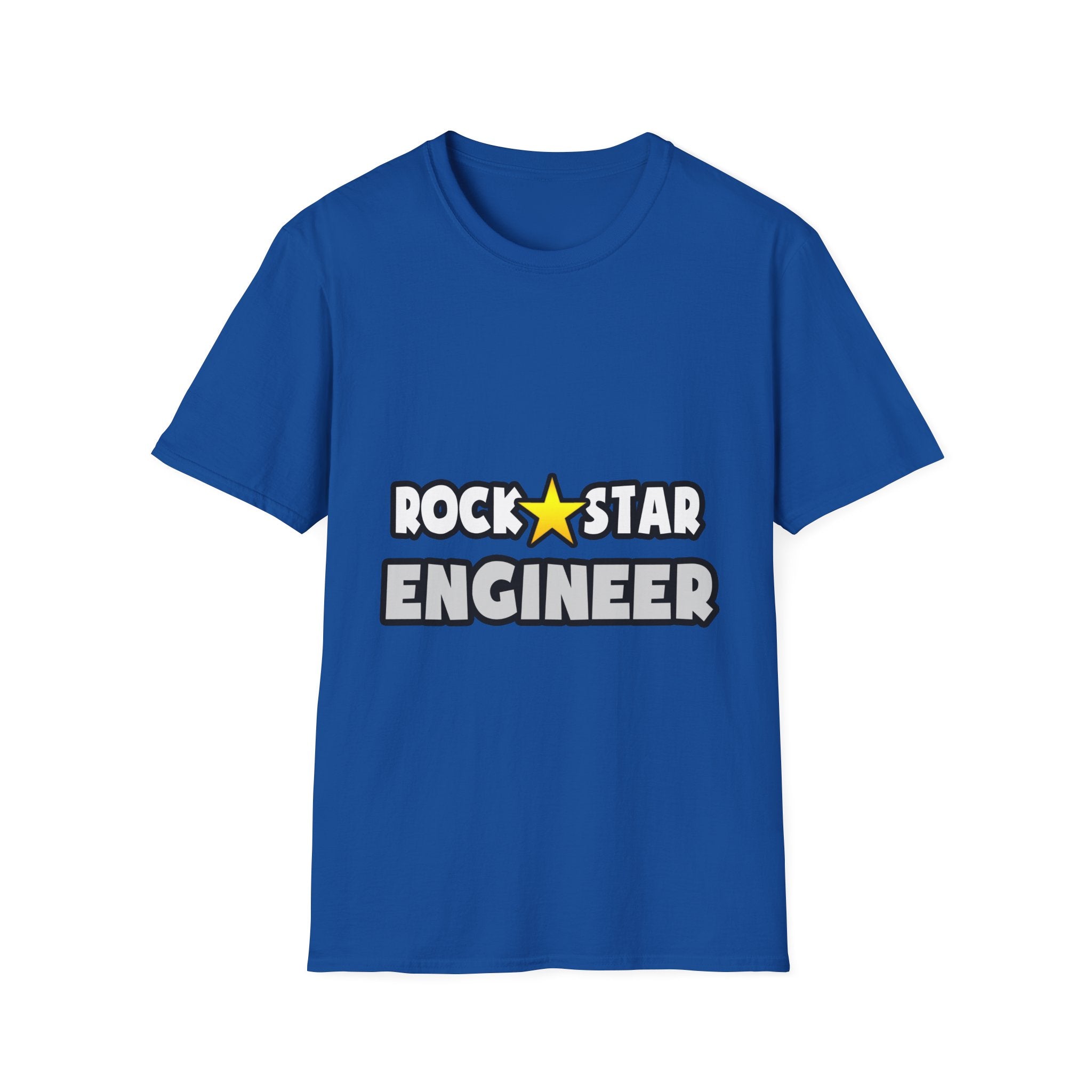 Rock Star Engineer (2) - Unisex Softstyle T-Shirt