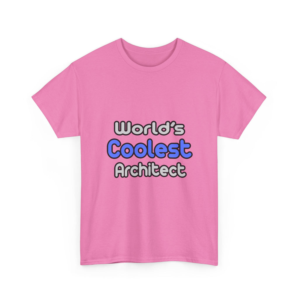 World's Coolest Architect - Unisex Heavy Cotton Tee
