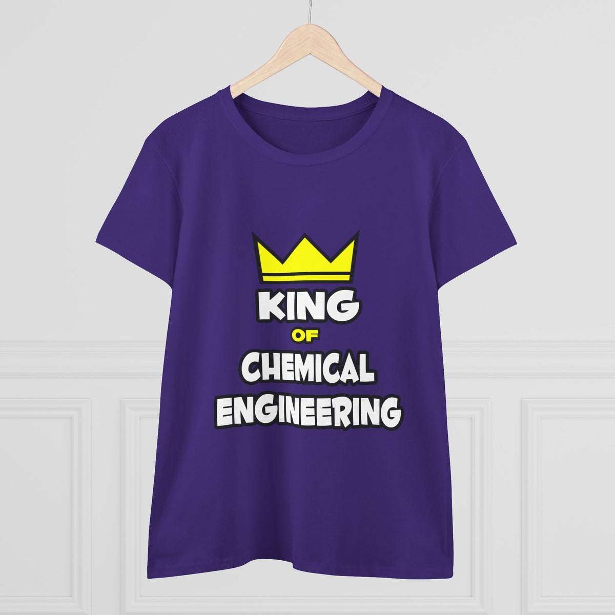 King of Chemical Engineering (2) - Women's Midweight Cotton Tee