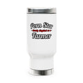 Porn Star...Farmer - Stainless Steel Travel Mug with Handle, 14oz