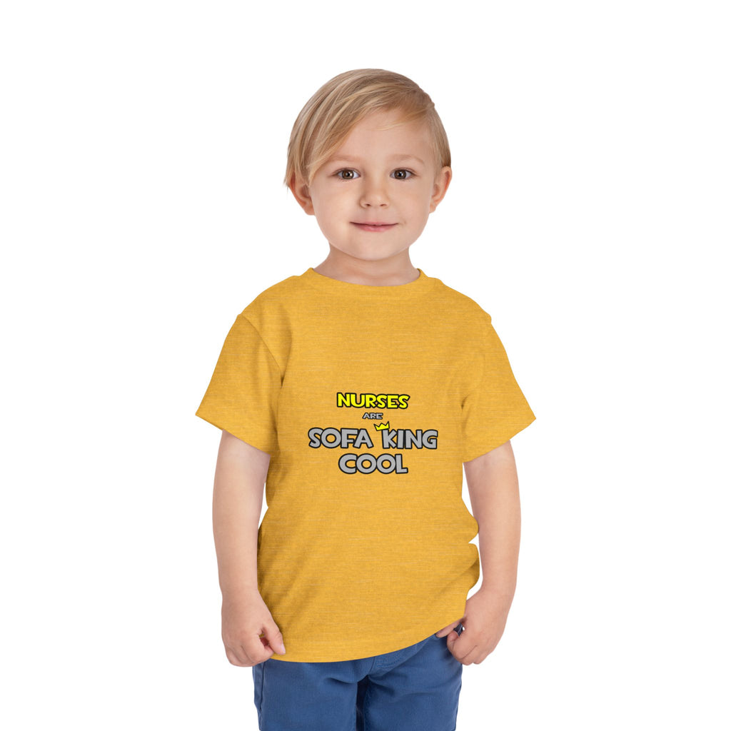 Nurses Are Sofa King Cool - Toddler Short Sleeve Tee