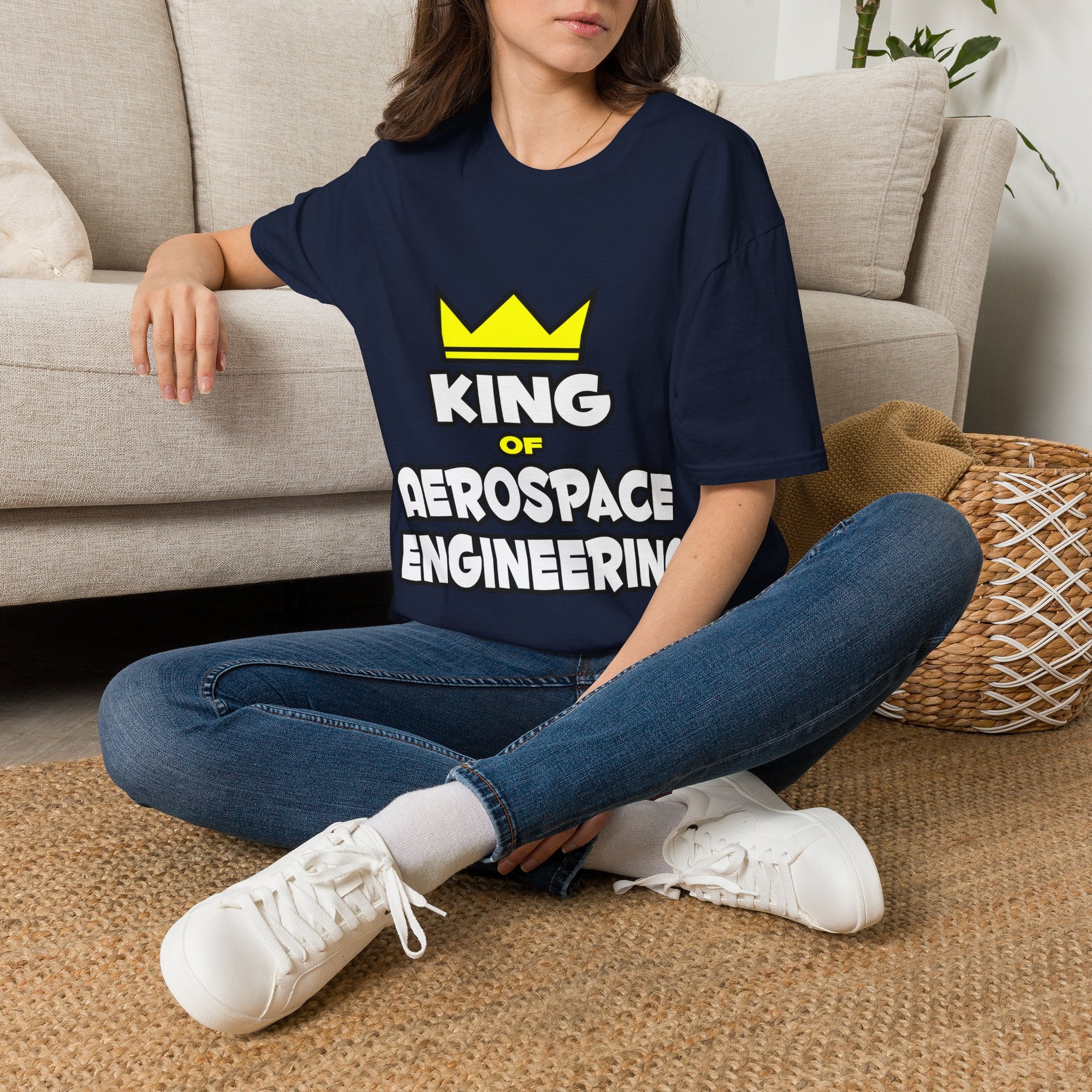 King of Aerospace Engineering - Unisex Softstyle T-Shirt