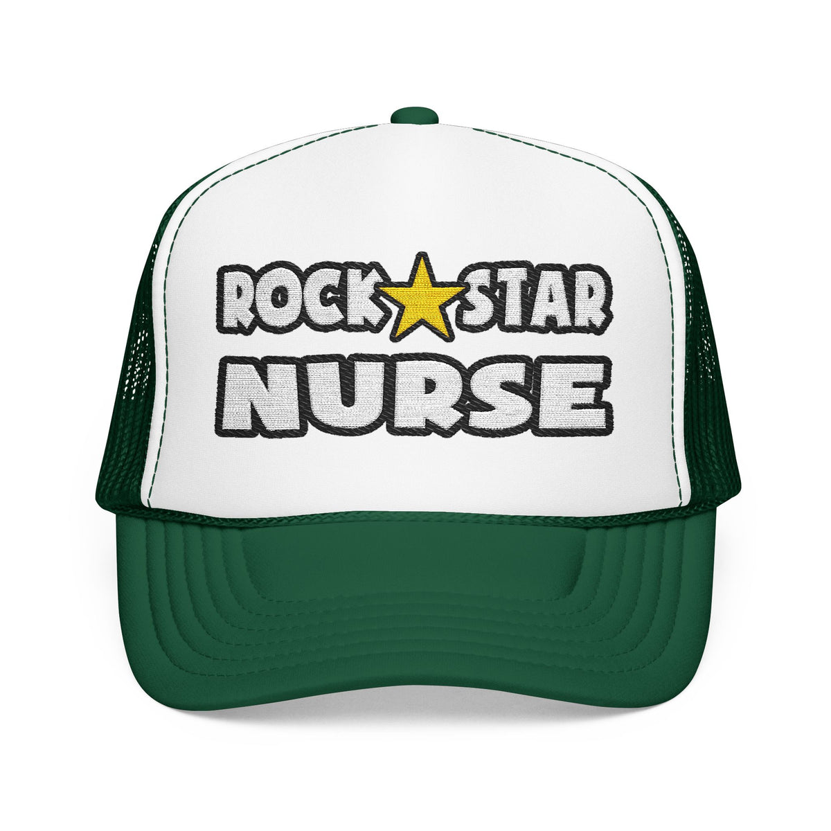 Rock Star Nurse (2) - Foam Trucker Hat
