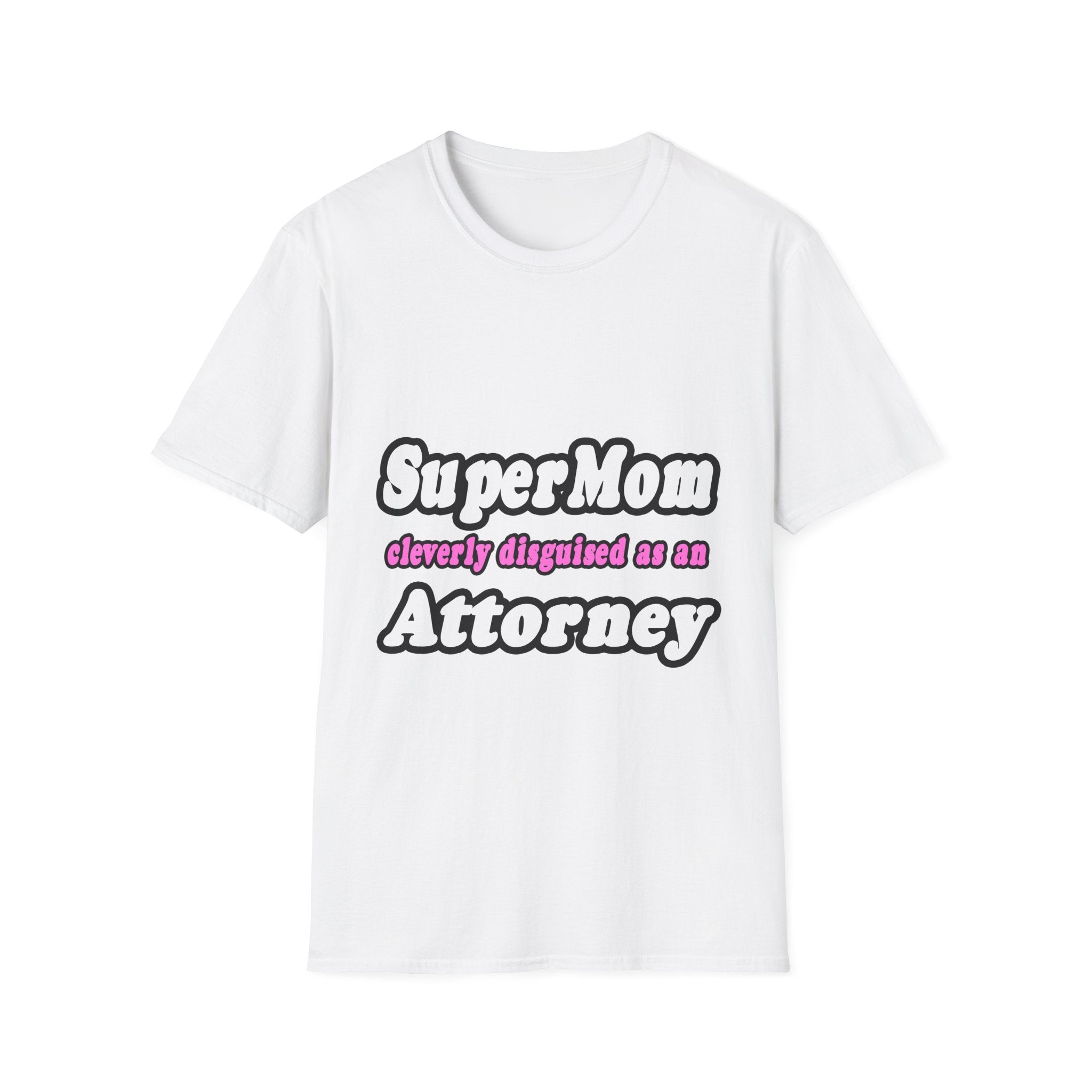 SuperMom Attorney - Unisex Softstyle T-Shirt