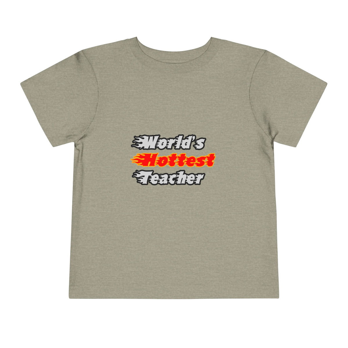World's Hottest Teacher - Toddler Short Sleeve Tee