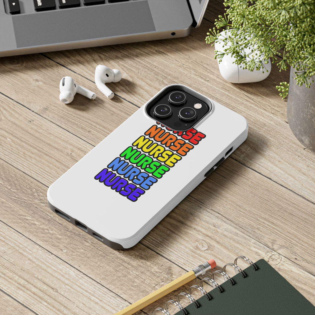 Rainbow Nurse - Tough Phone Cases