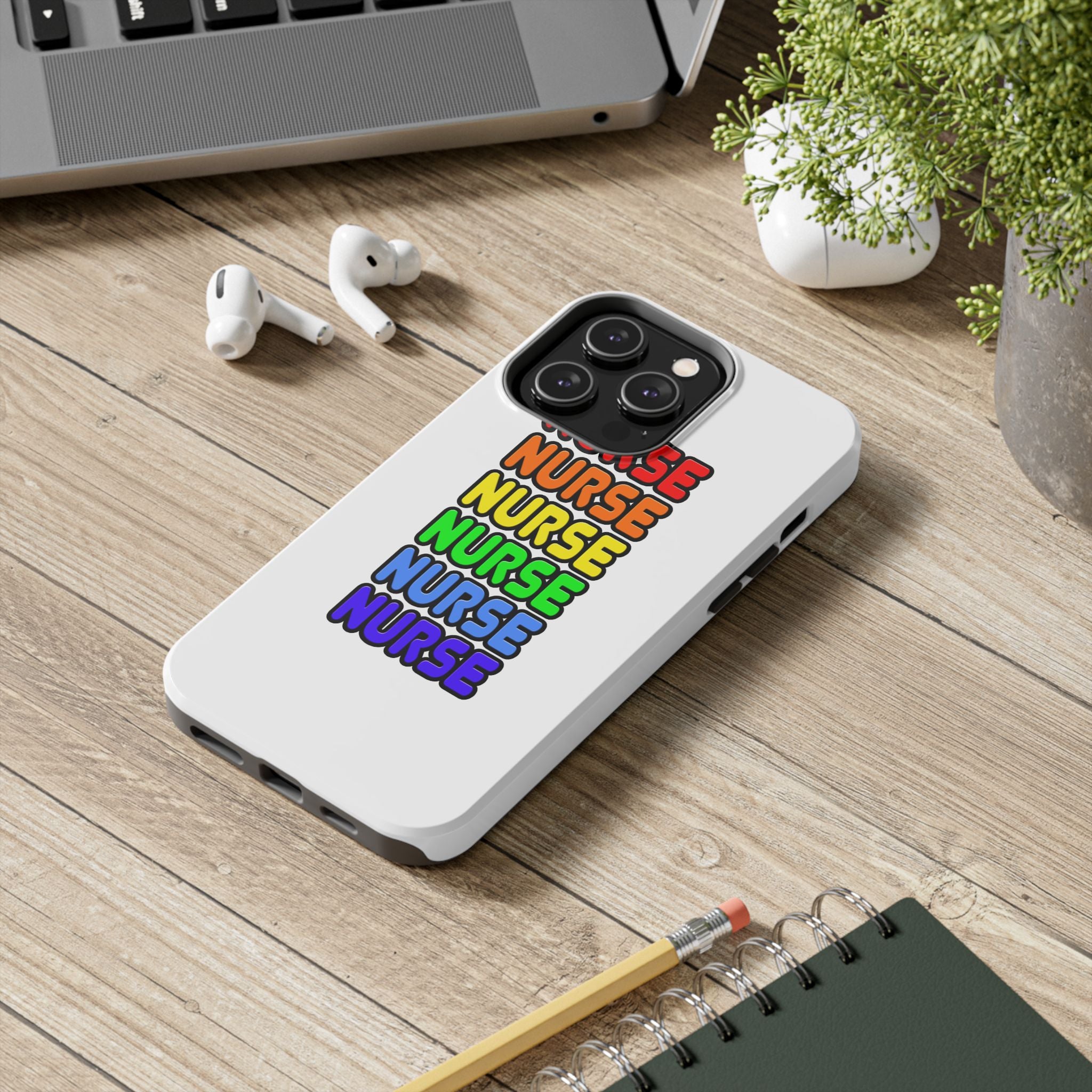 Rainbow Nurse - Tough Phone Cases