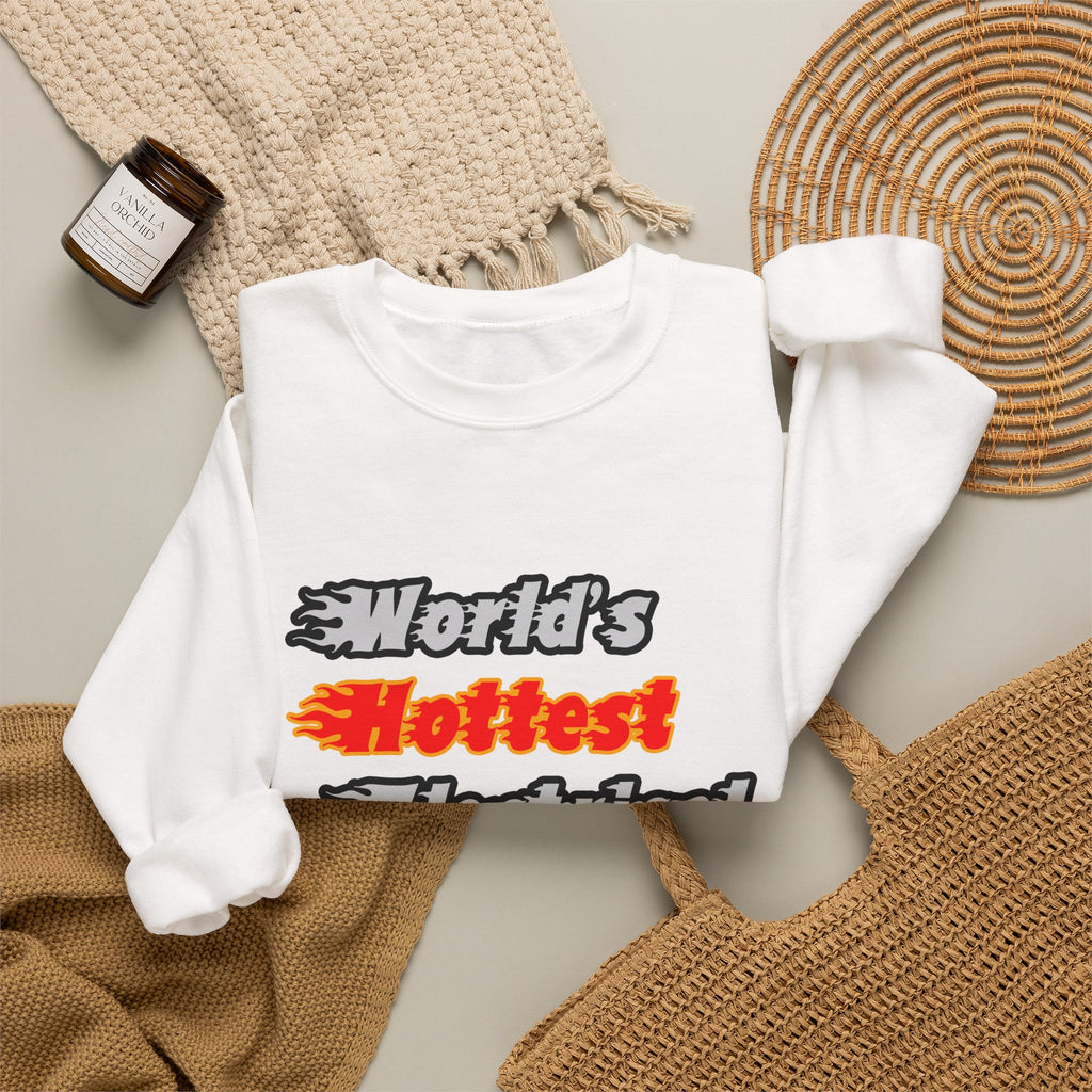 World's Hottest Electrical Engineer - Unisex Heavy Blend™ Crewneck Sweatshirt