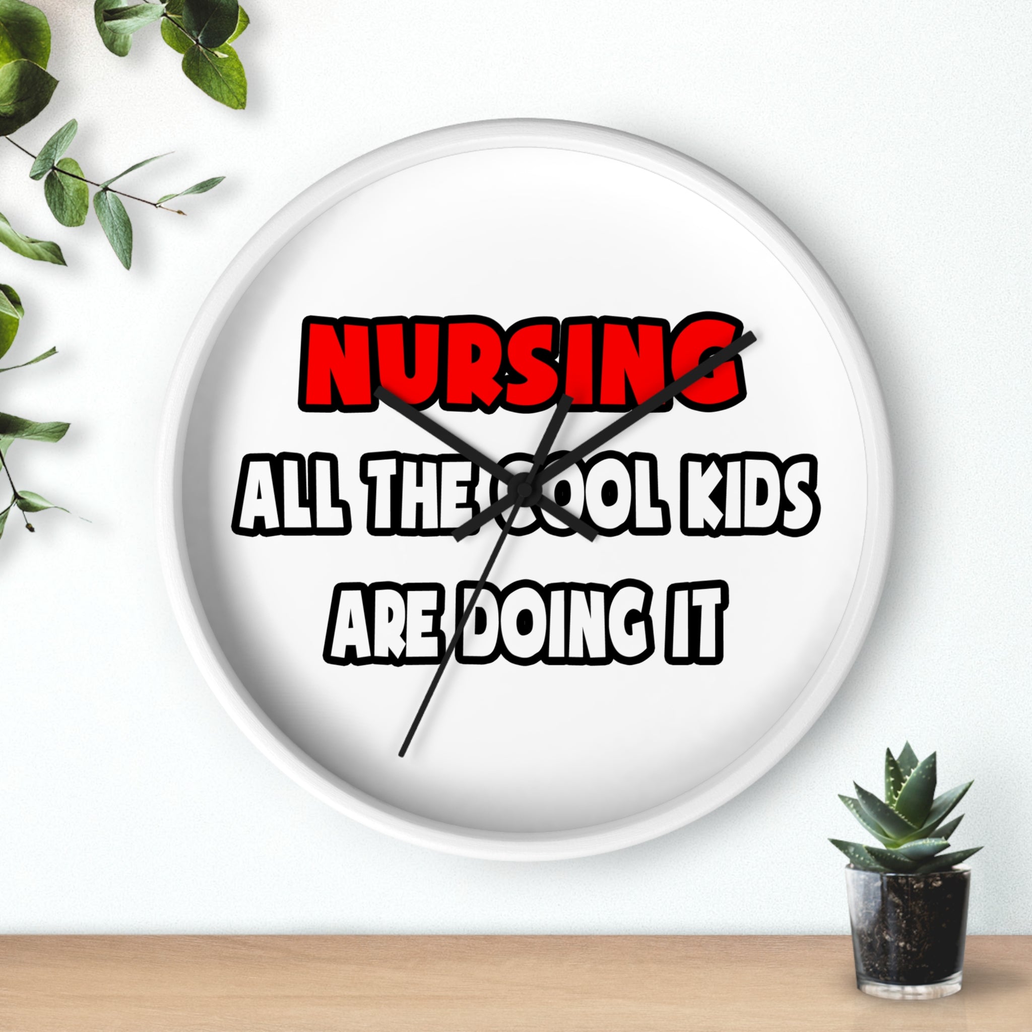 Funny Nurse Shirts and Gifts - Wall Clock