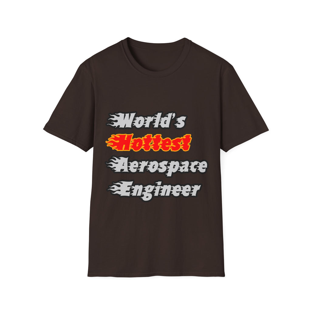World's Hottest Aerospace Engineer - Unisex Softstyle T-Shirt