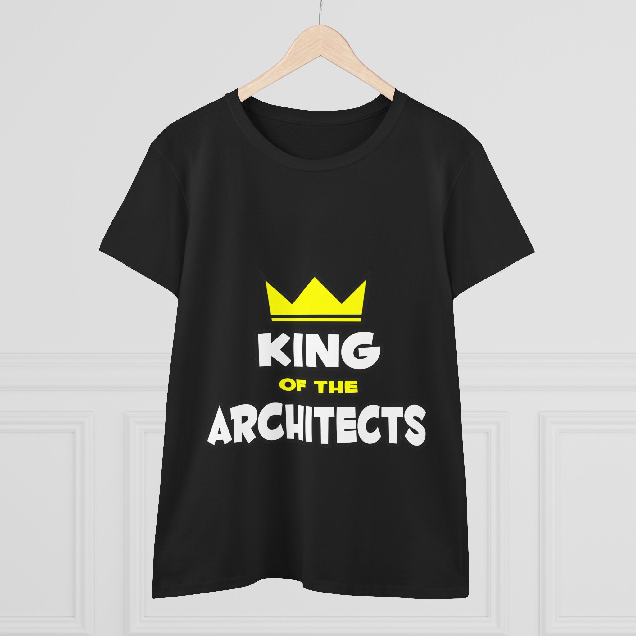 King of the Architects - Women's Midweight Cotton Tee