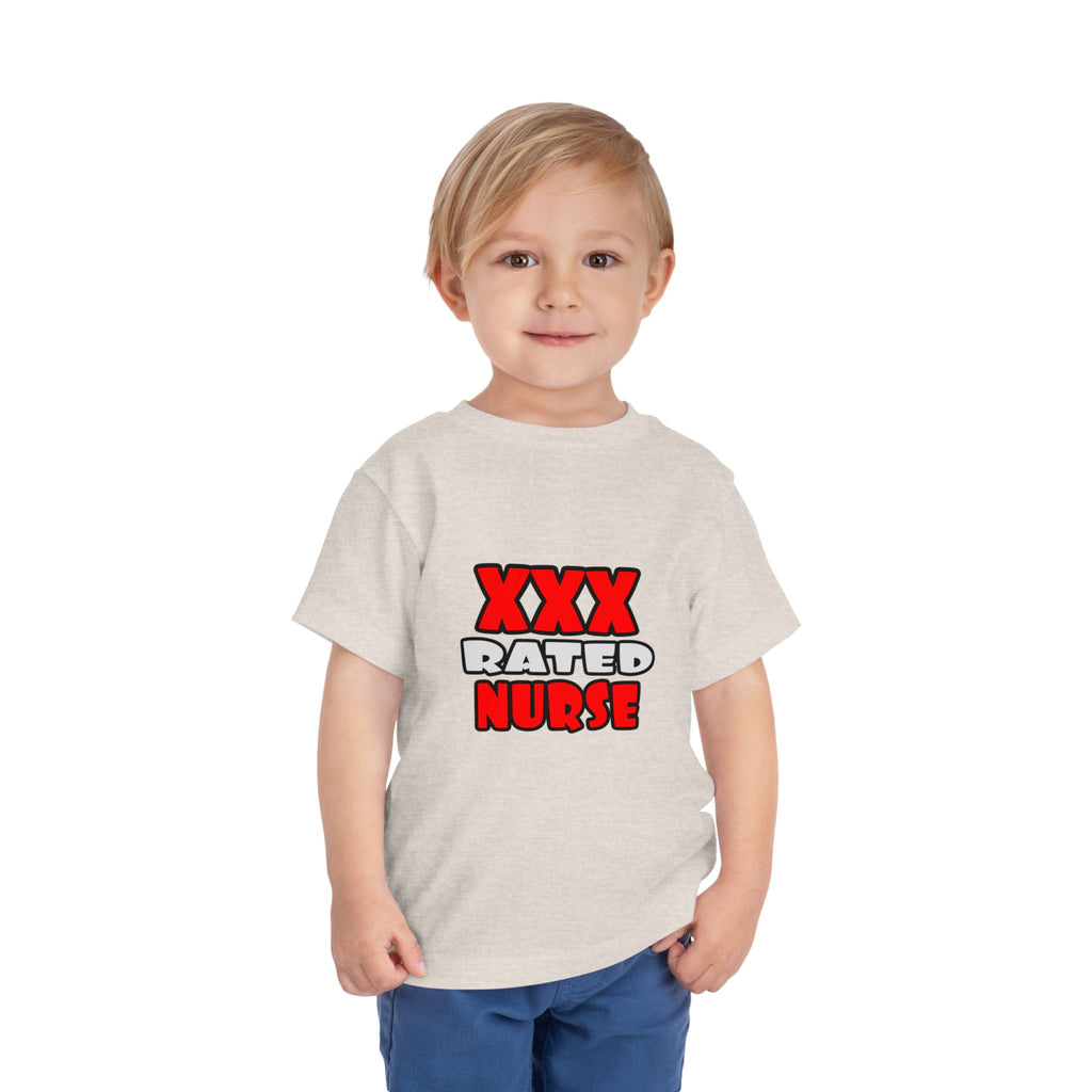XXX Rated Nurse - Toddler Short Sleeve Tee