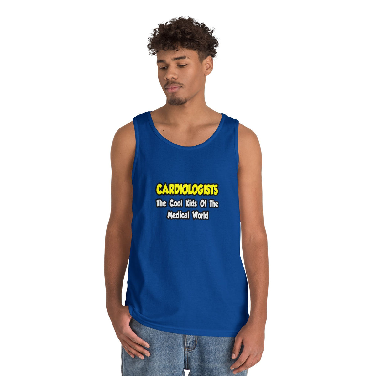 Cardiologists...Cool Kids of Medical World - Unisex Heavy Cotton Tank Top