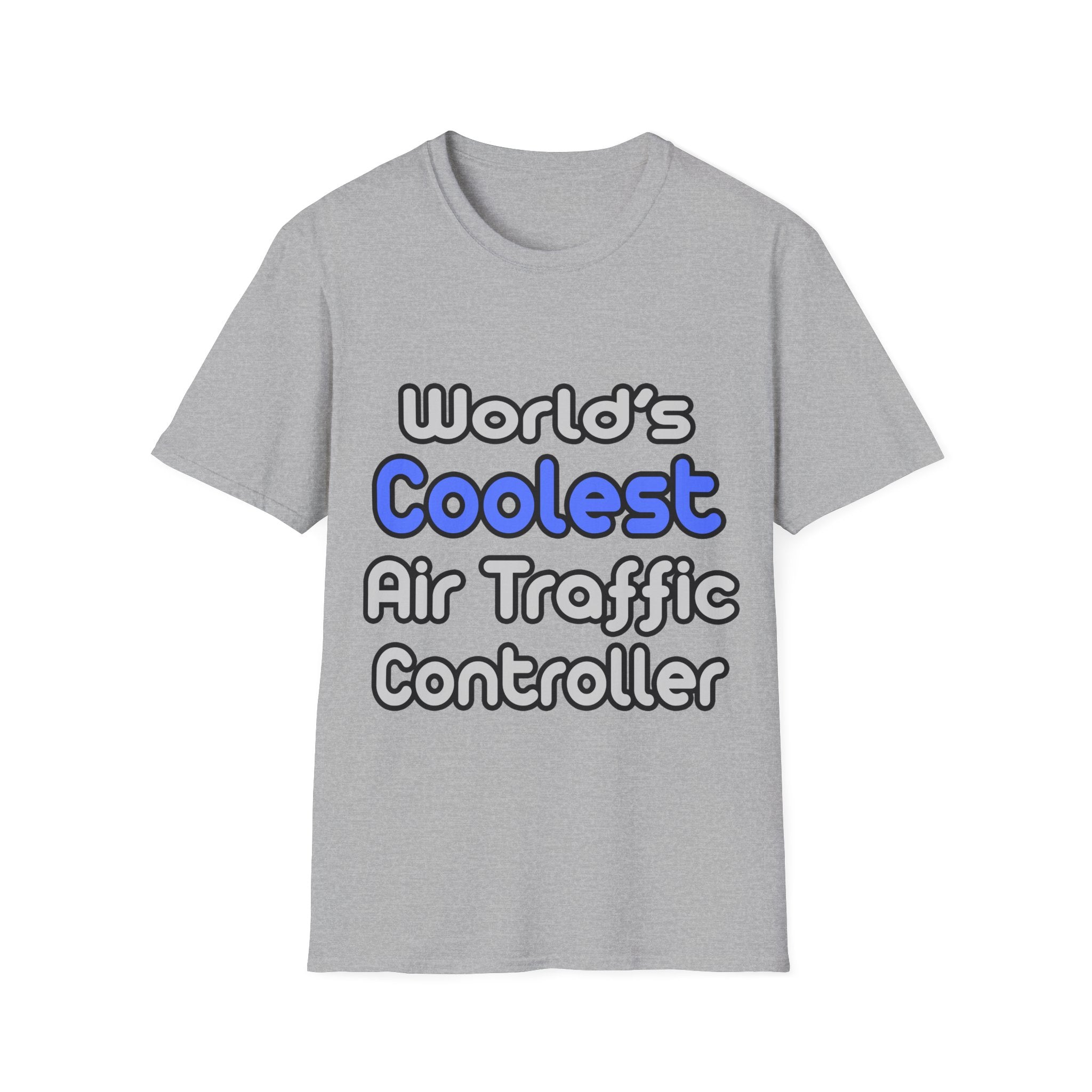 World's Coolest Air Traffic Controller - Unisex Softstyle T-Shirt