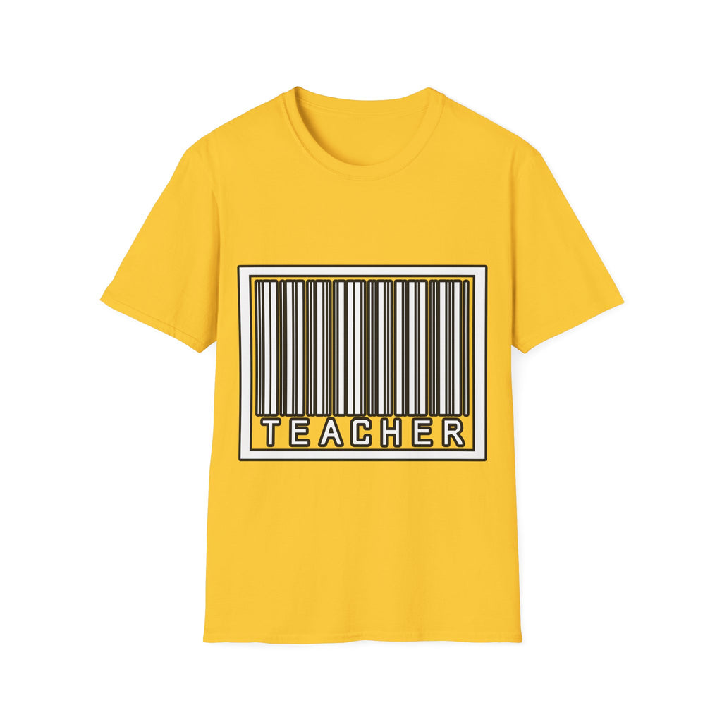 Barcode Teacher - Unisex Softstyle T-Shirt